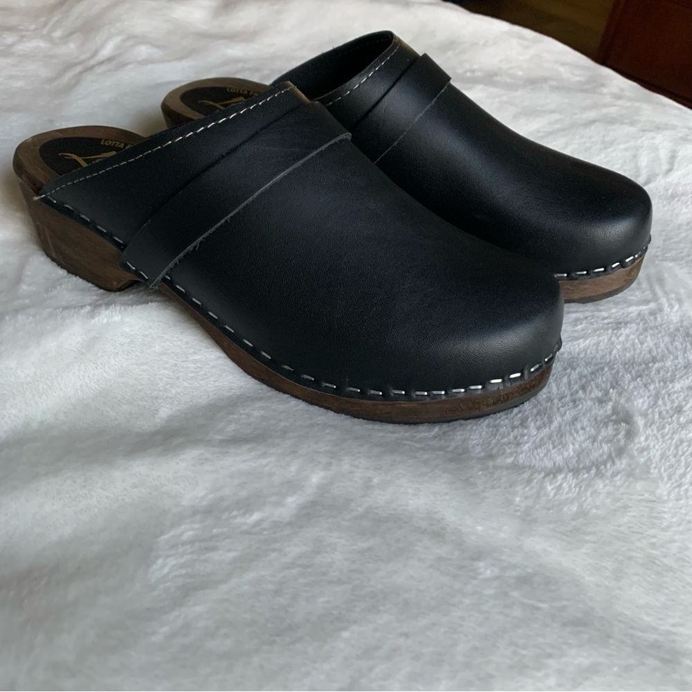 Lotta Classic Clogs 41 Black